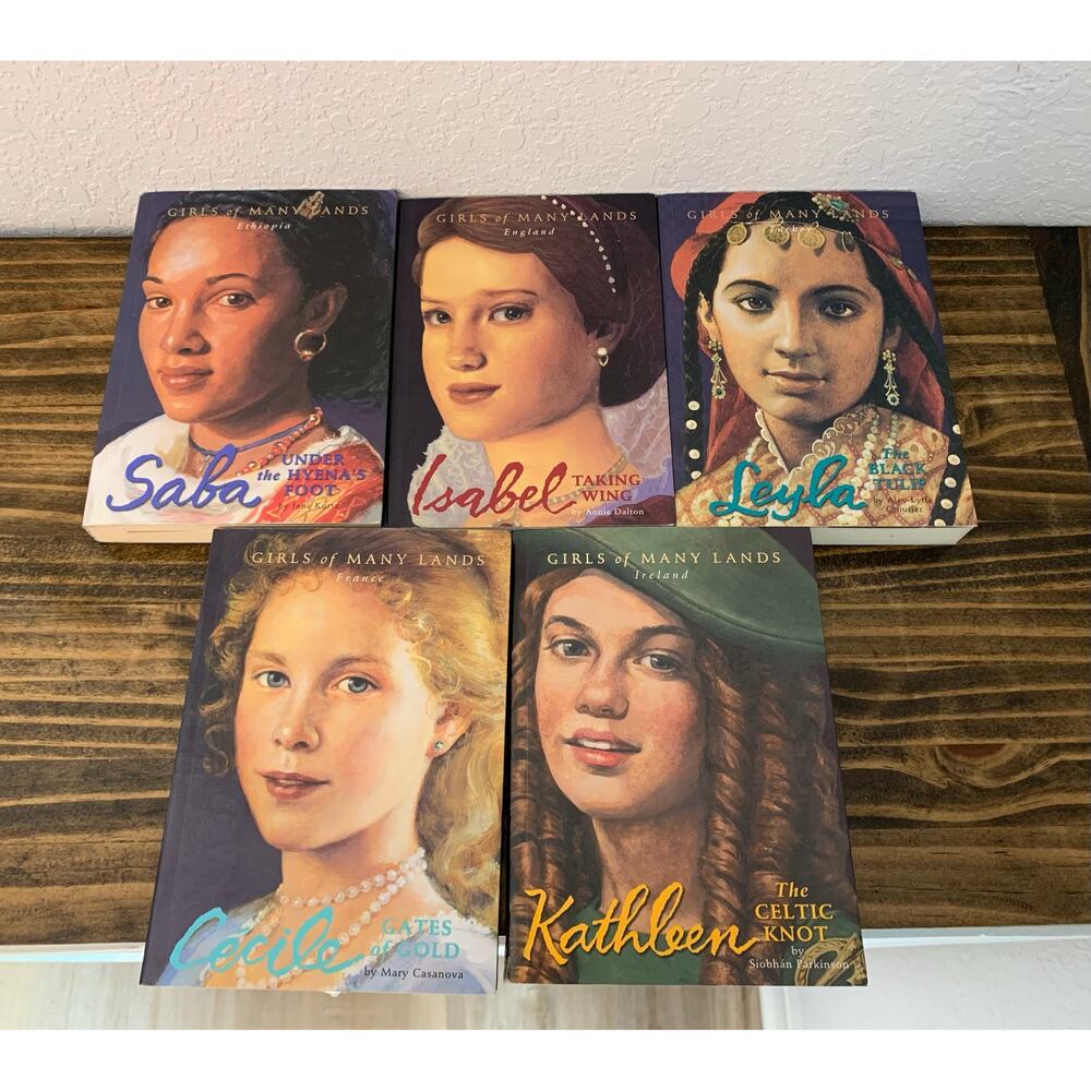 Lot of 5 Girls of Many Lands American Girl Paperback Books